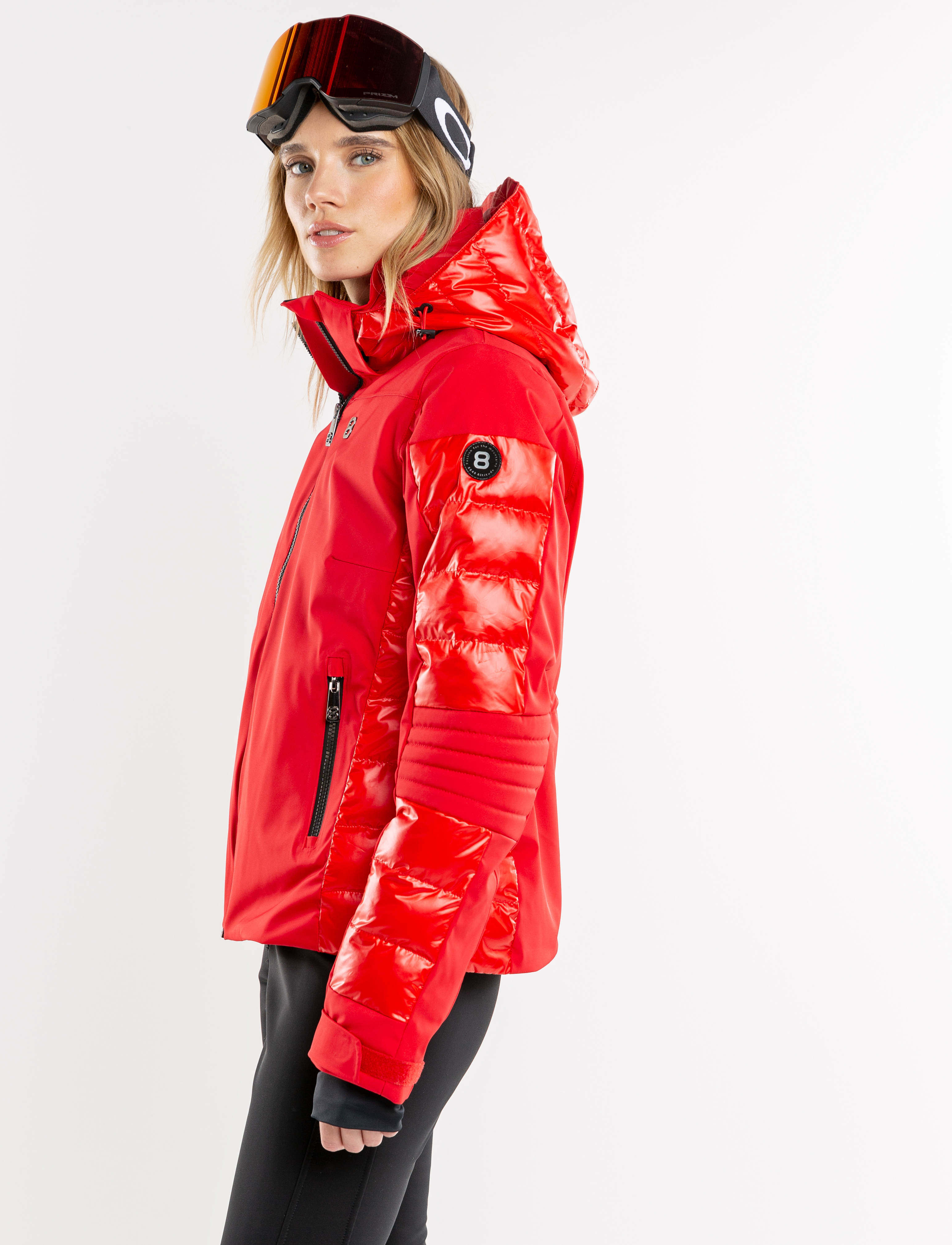 8848 Aliza dames ski-jack rood model 5