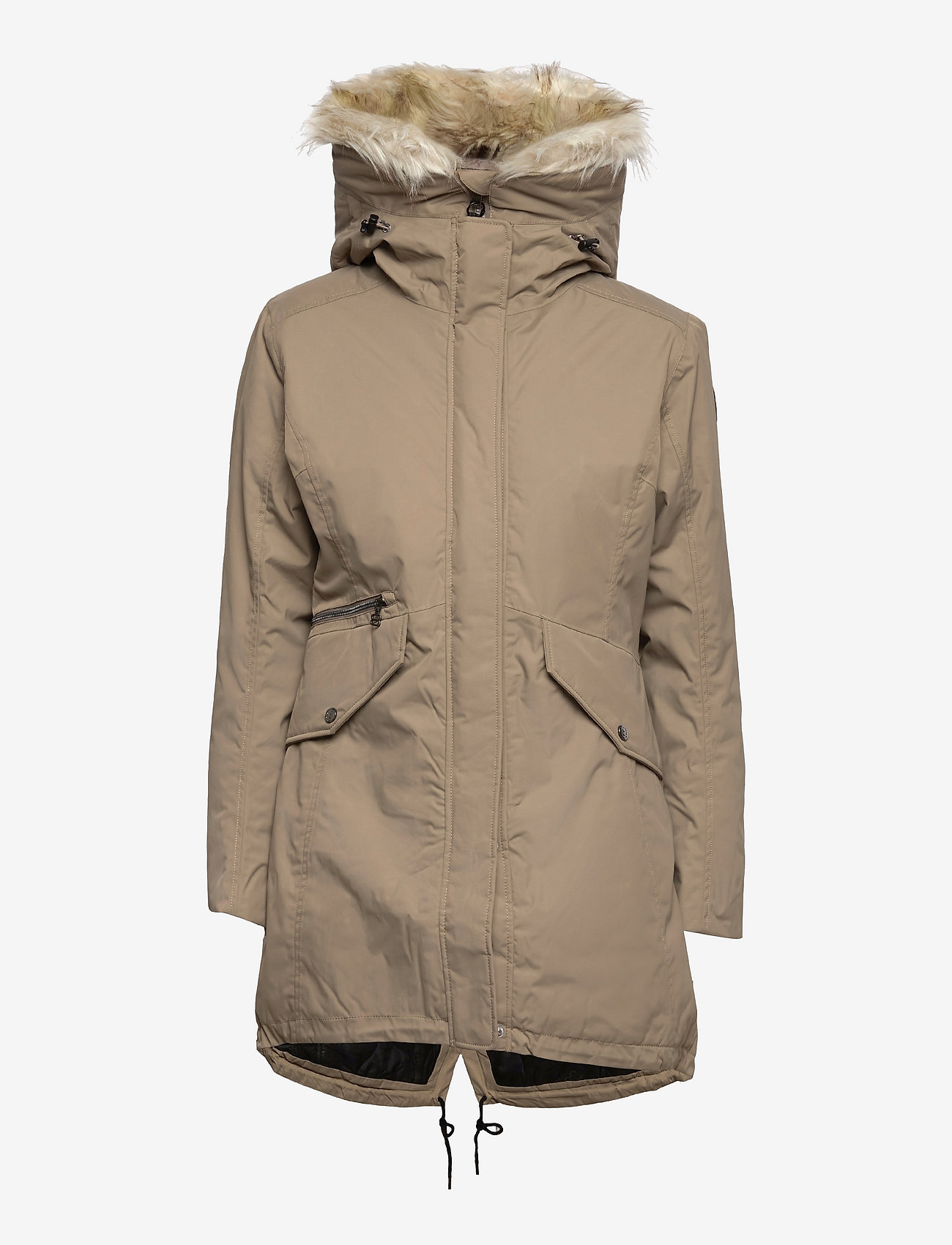 8848 Jinny dames parka voorzijde fallen rock