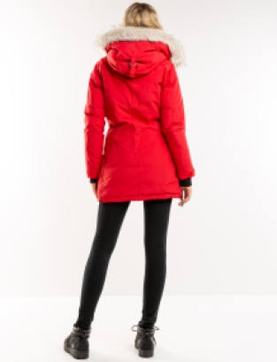 8848 Derica dames parka rood model 2